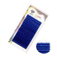 Ресницы синие (blue) Lovely - 20 линий - MIX