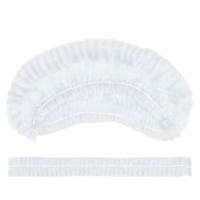 Шапочка одноразовая Шарлотта белая 100 шт