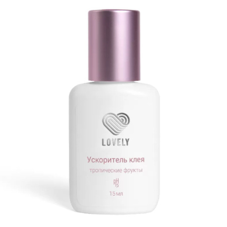 Ускоритель клея Lovely с ароматом тропических фруктов, 15 мл