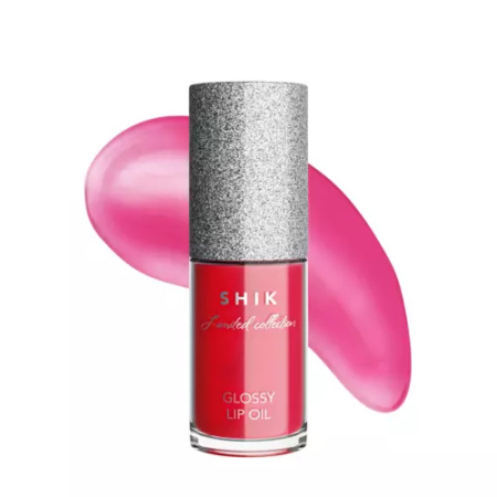 Масло-блеск для губ 03 Cranberry (ягодный) GLOSSY LIP OIL SHIK