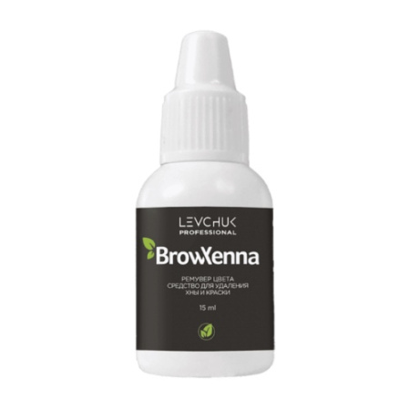 Ремувер цвета BrowXenna®, средство для удаления хны и краски, 15 мл, rus, 1 шт.