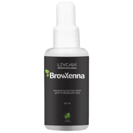 Минеральный раствор для разведения хны BrowXenna®, 50 мл, rus, 1 шт.